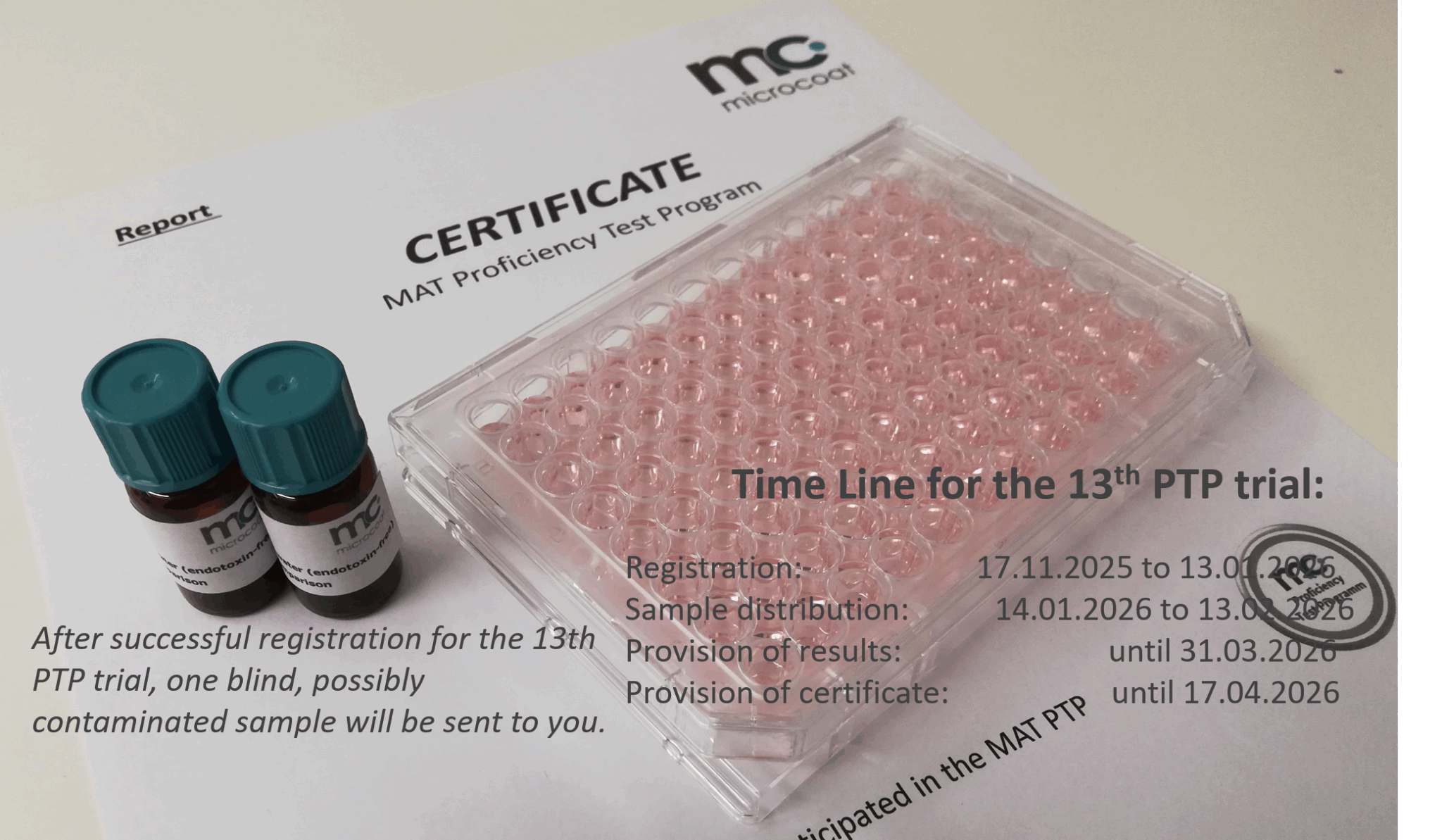 Microcoat announces the 13th Monocyte-Activation Test Proficiency Test ...