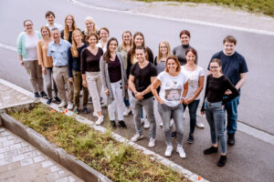 Ein Gruppenfoto von Kollegen