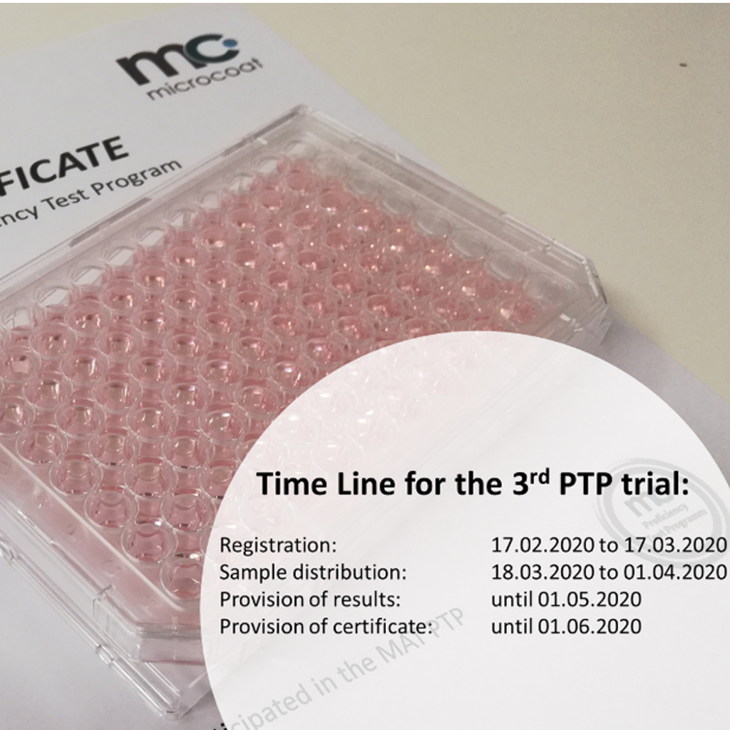 Microcoat announces the 3nd Monocyte-Activation Test Proficiency Test ...